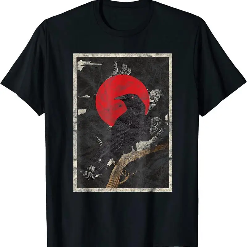 

Новая ограниченная футболка Red Moon Raven Black Crow Design
