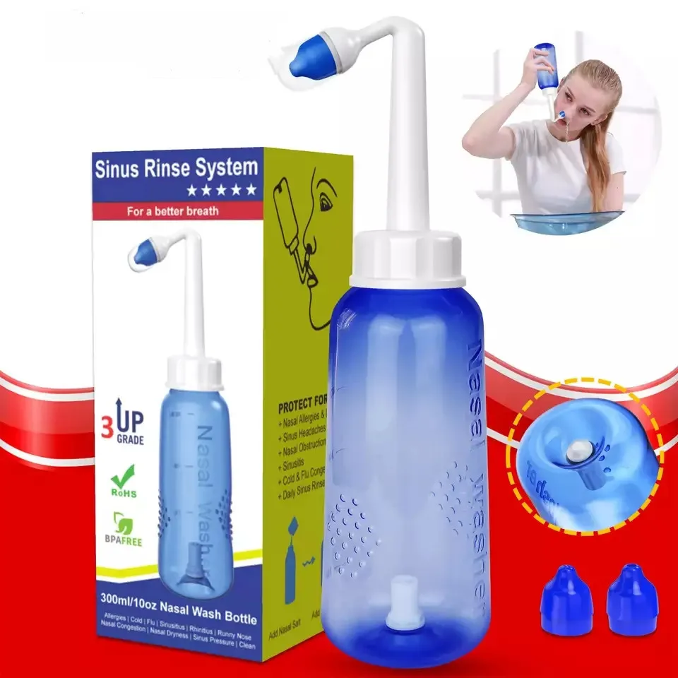 

Nasal irrigator, adult and child sinusitis nasal cleaning kit, nasal cleaner, nasal irrigator