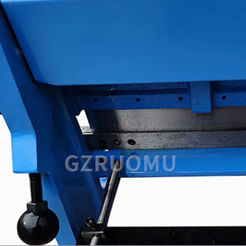 JY100-3-in-1 Manual Shearing Plate Bending Reel Three-Purpose Machine 305MM Shear Bender Sheet Metal Rolling Forming Equipment