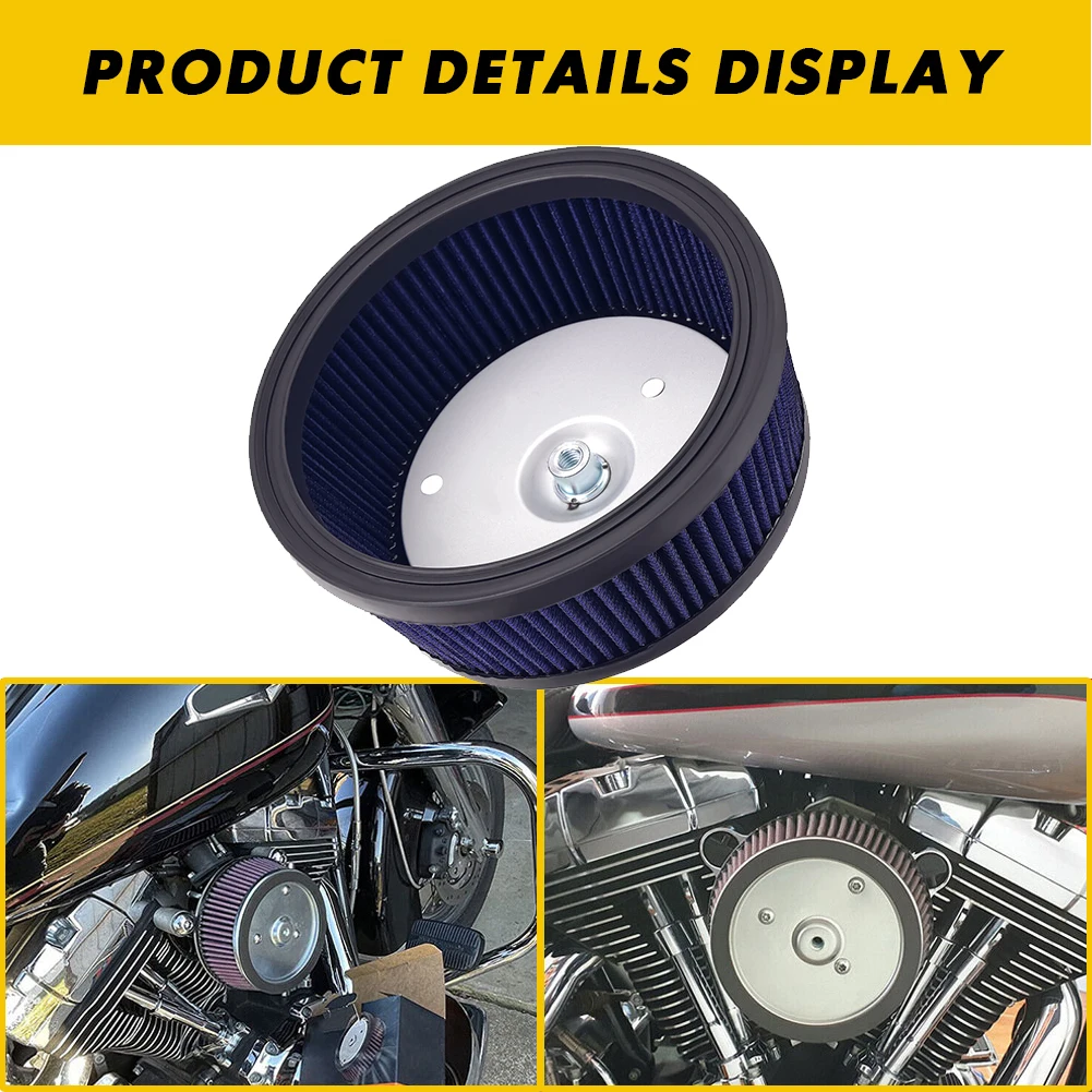 Air Filter Intake Air Cleaner Element For Harley Davidson FLHTCSE2 Screamin\' Eagle Electra Glide FLHTCUSE2 FLHTCUTG FLHTI FLHTK