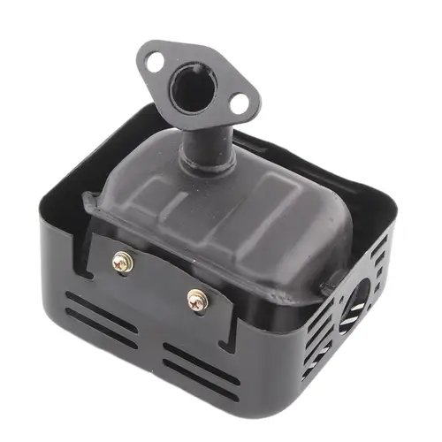 Conjunto de escape, tubo de escape con junta apta para Honda Gx160 Gx200 5.5HP, piezas de repuesto, fácil de instalar, duradero