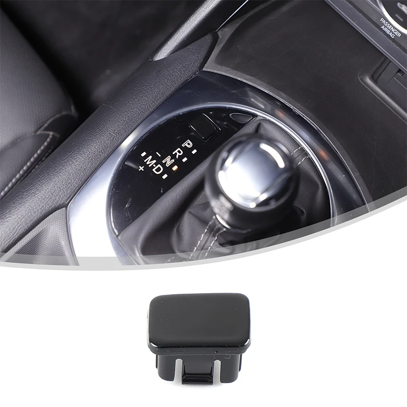 

For Mazda MX-5 2016+ ABS Black Car gear shift lock release button cover decorative sticker car interior accessories