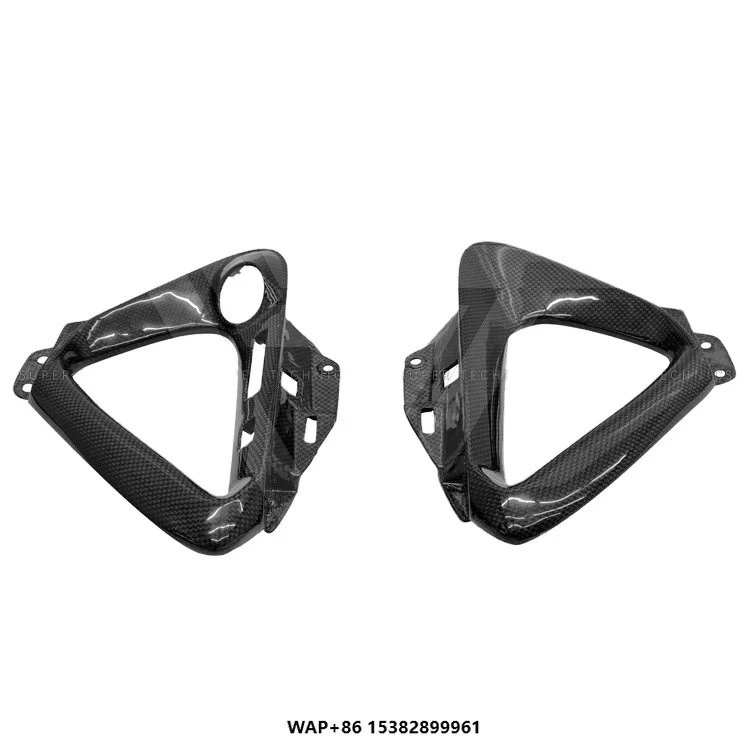 Dry Carbon Fiber Interior Door Handle for 2017-2020 Ferrari 812
