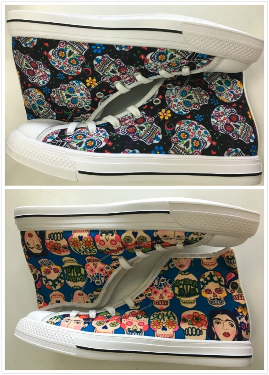 Bordo del fumetto Collie Dog Puppy Printed Women Flats Sneakers scarpe donna scarpe Casual primavera/autunno Low Top Shoes