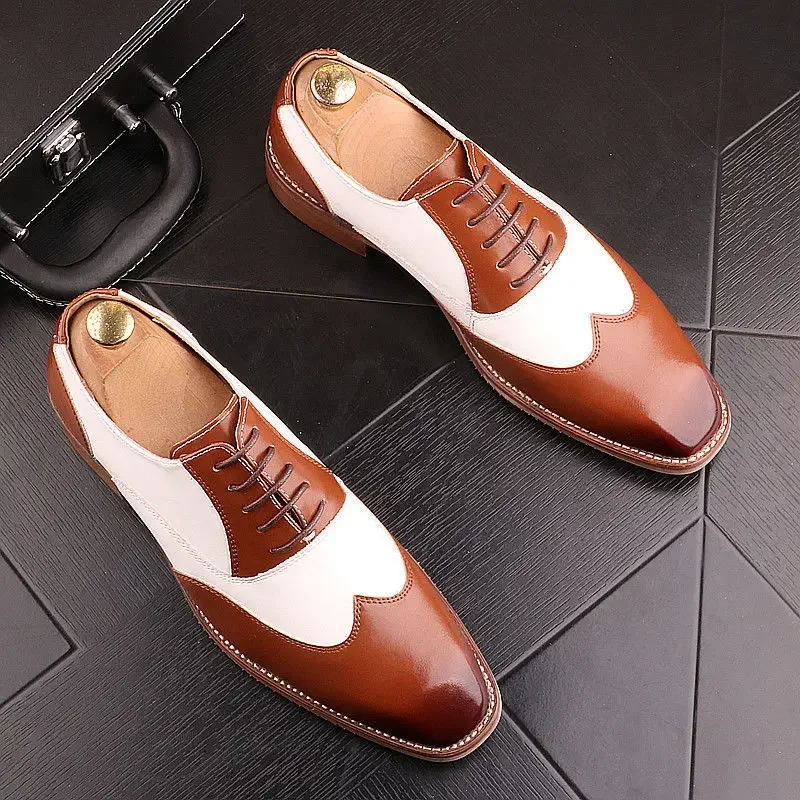 2024 New Luxury Genuine Leather Shoe Men Hot Sale Brand Wedding Men Dress Shoes Top Quality Best Wearable Height Elevator Shoe