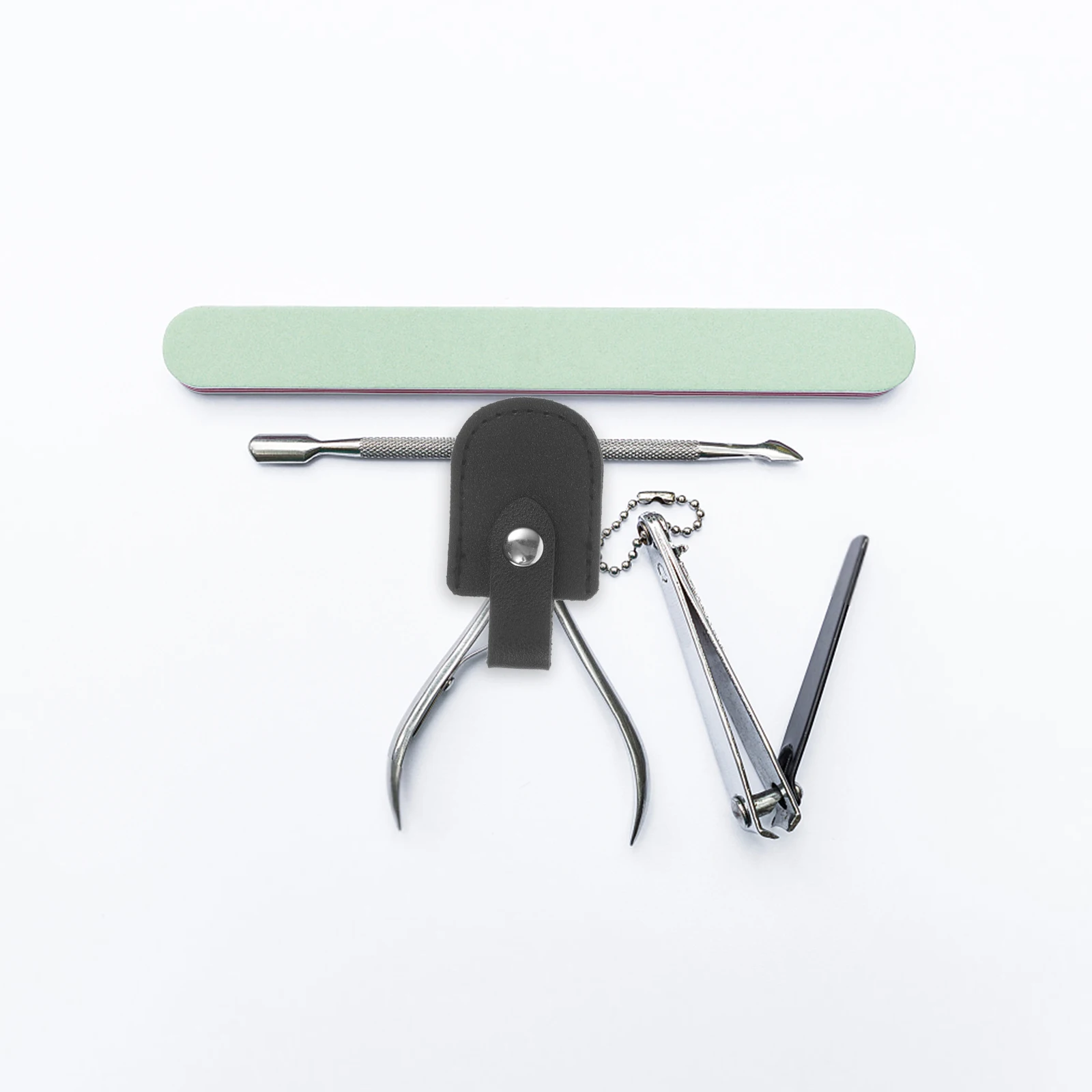 

Nail Scissors Case Black Q01 Cuticle Nipper Cuticle Scissors Holder Cover PU Sleeve Manicure Pedicure Storage