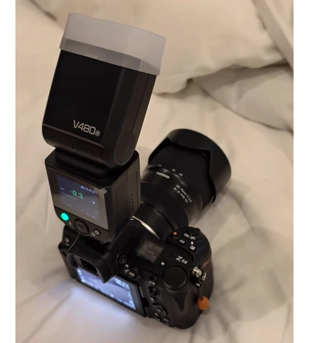 Imagen 2 del producto Nueva luz de Flash Godox V480 TTL Speedlite para Sony Canon para Nikon Fujifilm Olympus pk V860III TT520III V1PRO