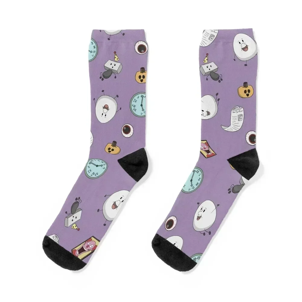 

Flumpty's Time & Space - One Night at Flumpty's Socks with print designer Soccer Male Socks Women's