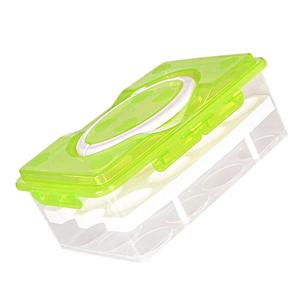 

Egg Storage Box Double-layer Egg Storage Box Storage Box for Refrigerator Fresh Box Fresh-keeping Storage Box