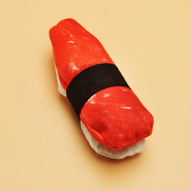 Simulation Catnip Sushi Shape Cat Toy