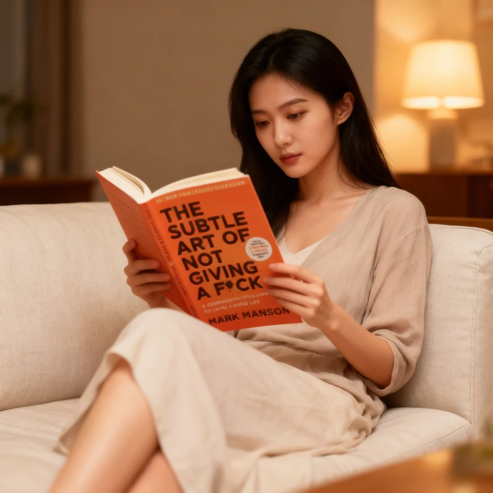 

The Subtle Art of Not Giving a F * ck: A Life Guide to Rejecting Blind Internal Friction and Focusing on Important Things
