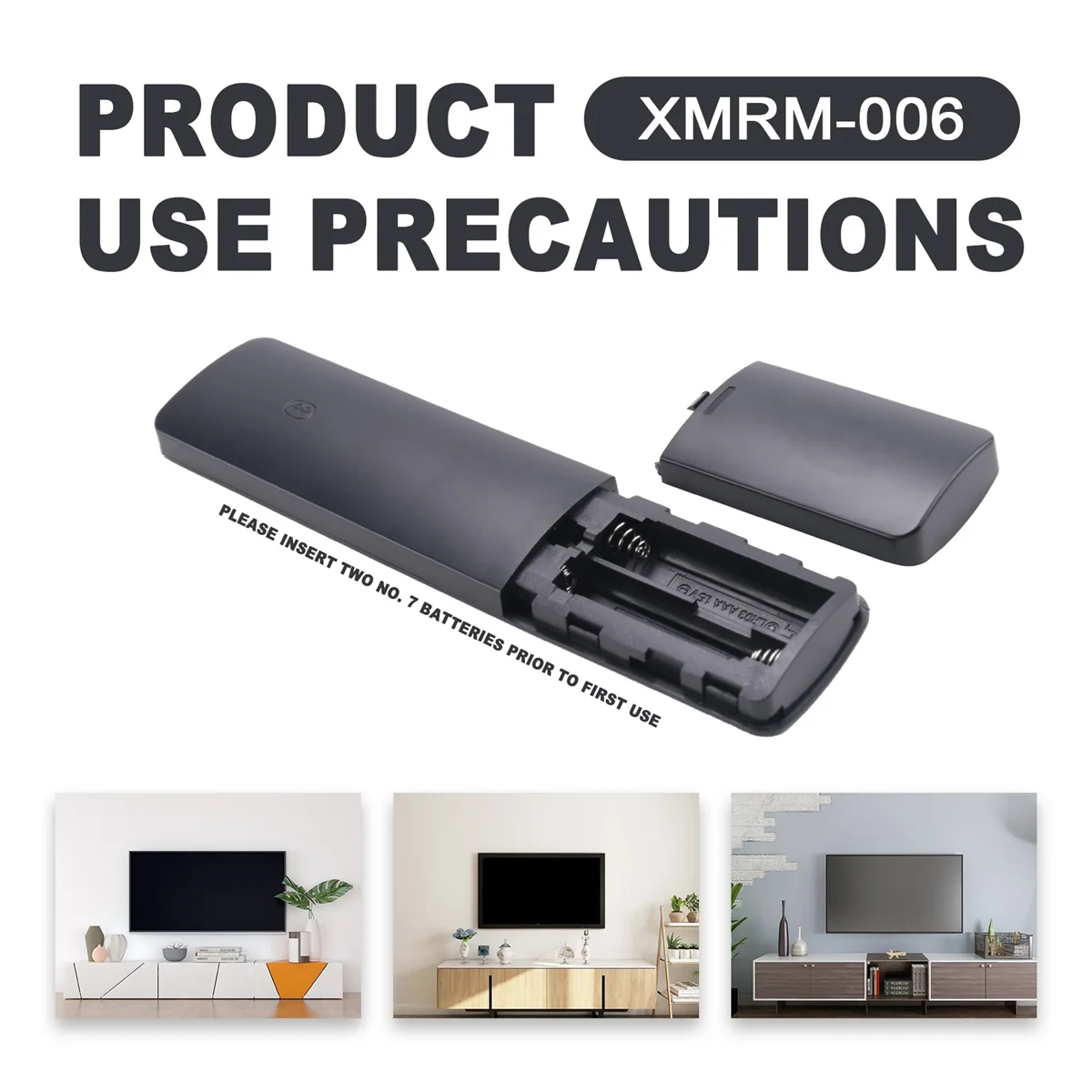 AT77 ใหม่ XMRM-006 สําหรับ Xiao mi mi Box S mi TV Stick MDZ-22-AB MDZ-24-AA กล่องสมาร์ททีวีเสียงบลูทูธรีโมทคอนโทรล