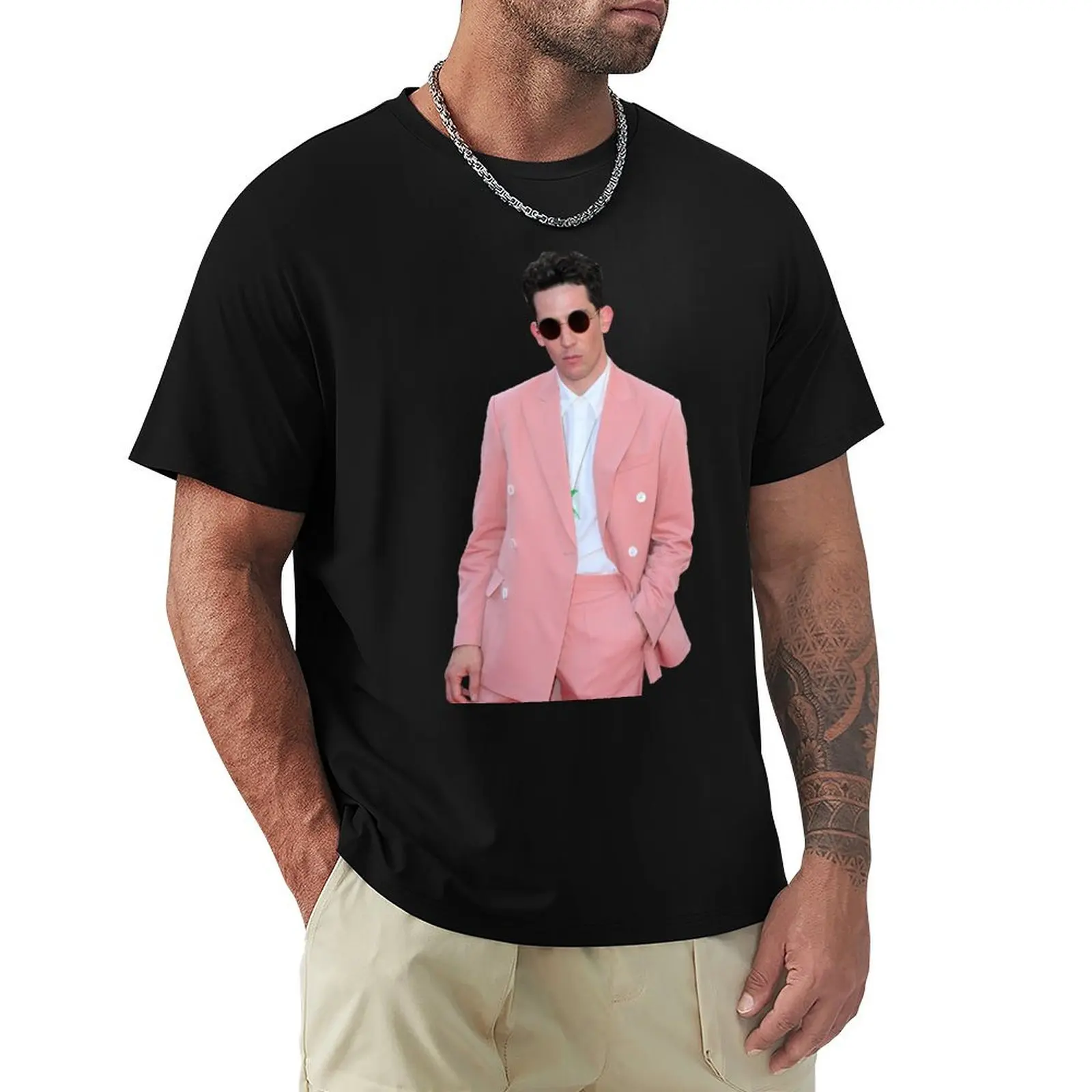 

Josh O'Connor T-Shirt custom t shirt hippie clothes slim fit t shirts for men