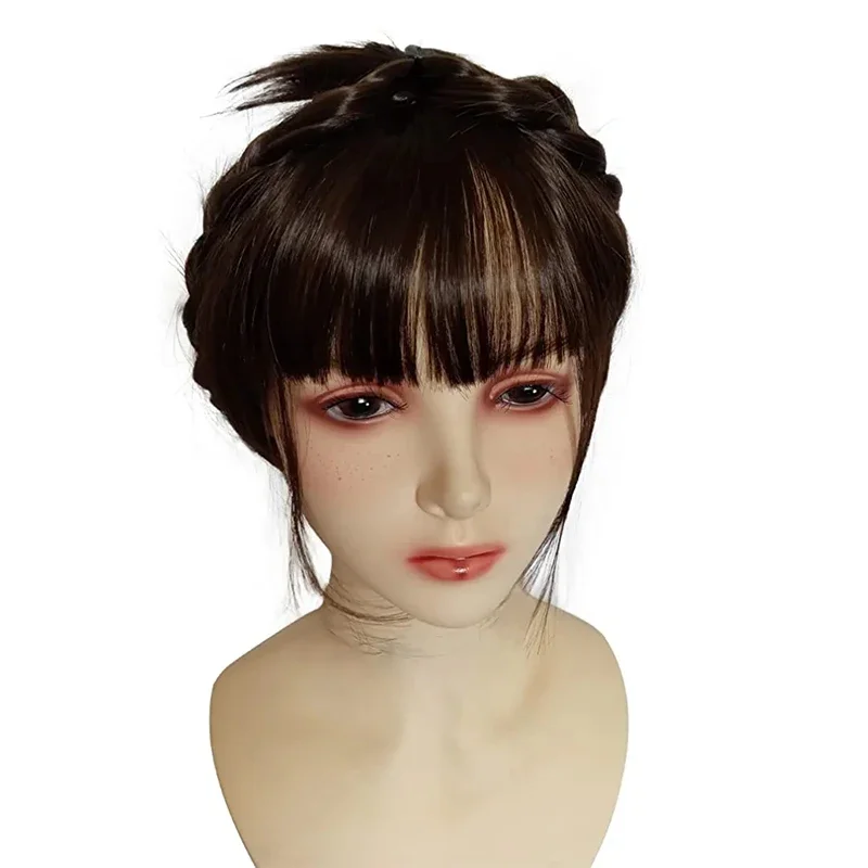 Peruca cosplay pré-venda com estrondo para mulheres, acessório de baile, halloween, adultos