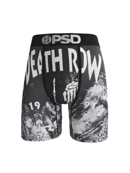 Mode Sexy Männer Boxer Unterwäsche Sport Boxershorts Drucken Mann Unterhose Höschen Cueca Unterbekleidung Herren Badehose Männliche Boxer Briefs