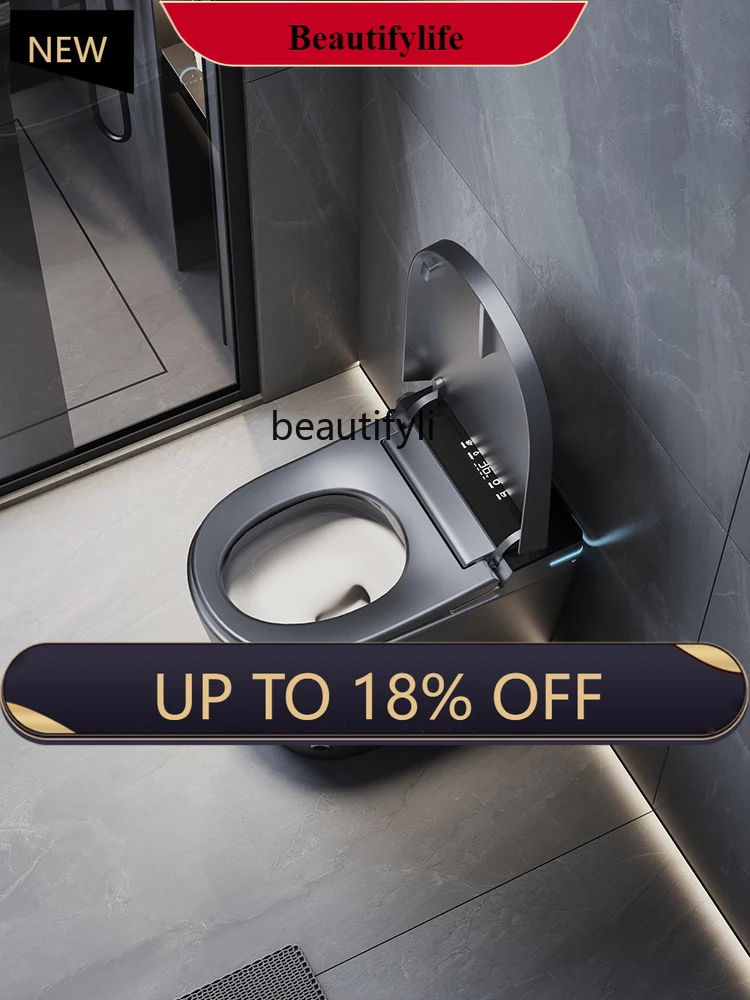 

Z189 Smart Toilet Siphon Household Automatic Voice Foam Shield Toilet