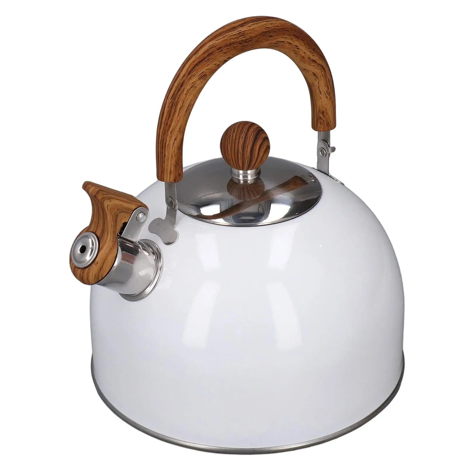 

Whistling Kettle Fast Heating Stainless Steel Perfect for Home and Apartment Use