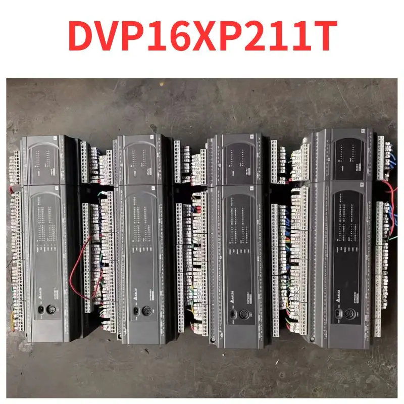 

Second-hand DVP16XP211T PLC test OK Fast Shipping