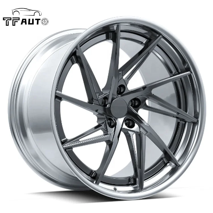 

High Performance Chrome Passenger Racing Forged Car Aluminum Alloy Wheels Rims Made in China 18 19 20 5x120 114.3