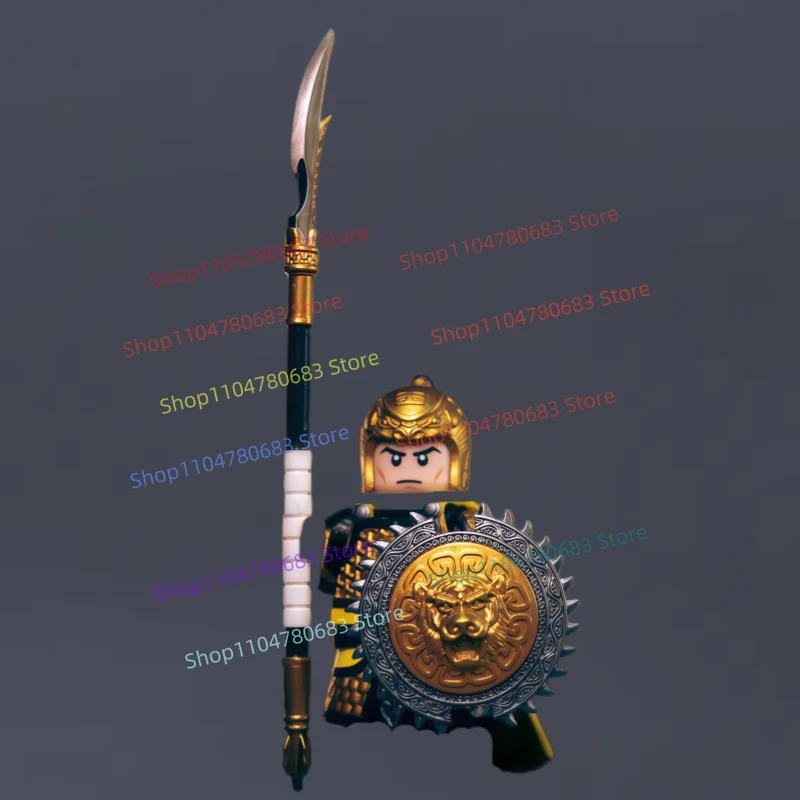 

Строительные блоки MOC, безтеневой тигровый воин, сборная модель, деталь дисплея, аниме, мультяшная декоративная игрушка, праздничный подарок, коллекционная