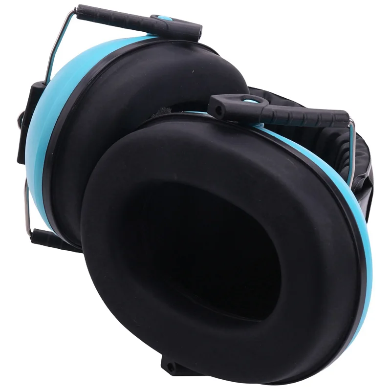 AA20-2X واقي أذن مضاد للضوضاء، حماية من الضوضاء، حماية السمع وإلغاء الضوضاء، أغطية أذن تناسب الأطفال باللون الأزرق #6