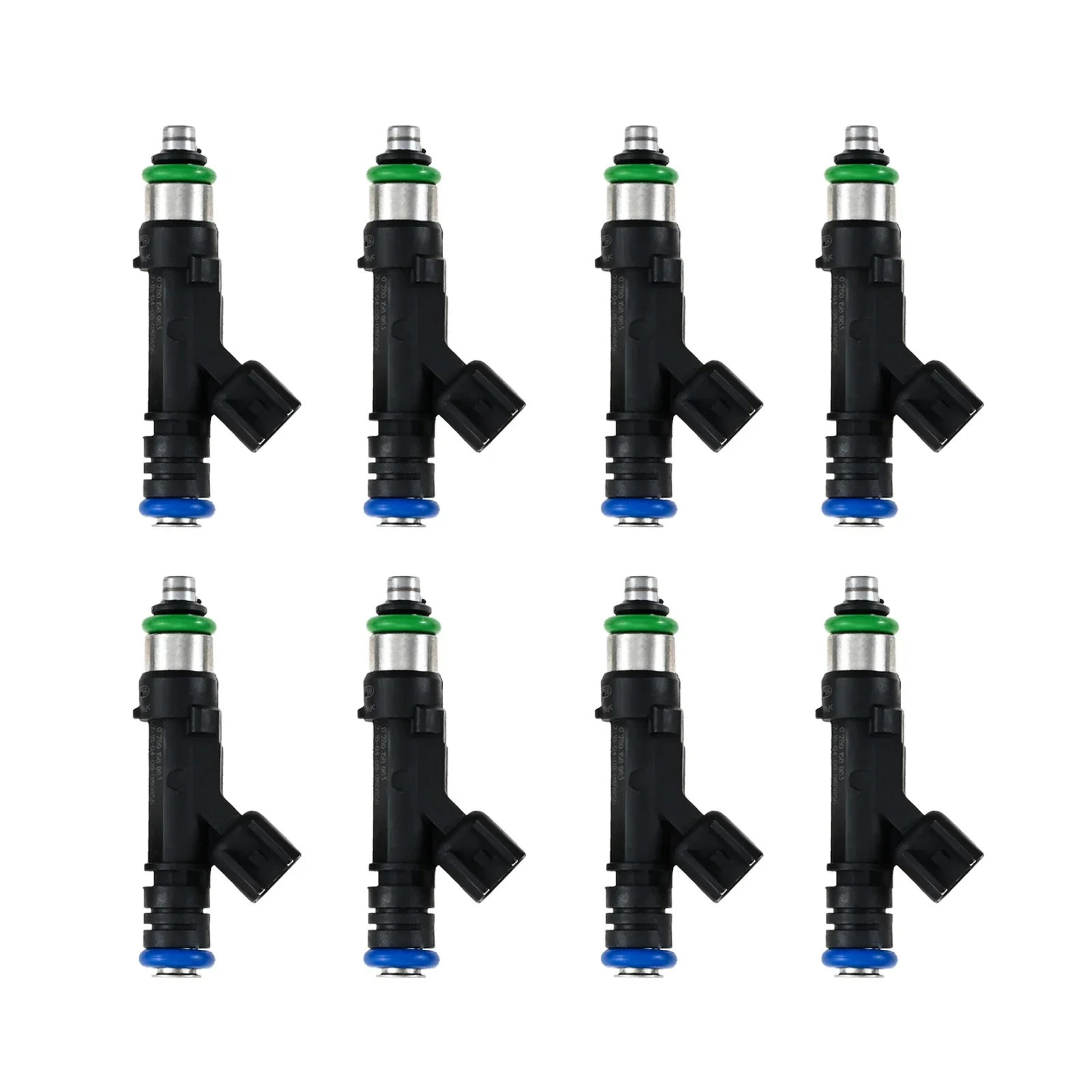 

8pcs Fuel Injectors for Cadillac SRX XLR STS 2007-2009 DTS 2006-2011 4.6L V8 0280158083 12597871 217-2443 4G1997 FJ721 832-11206