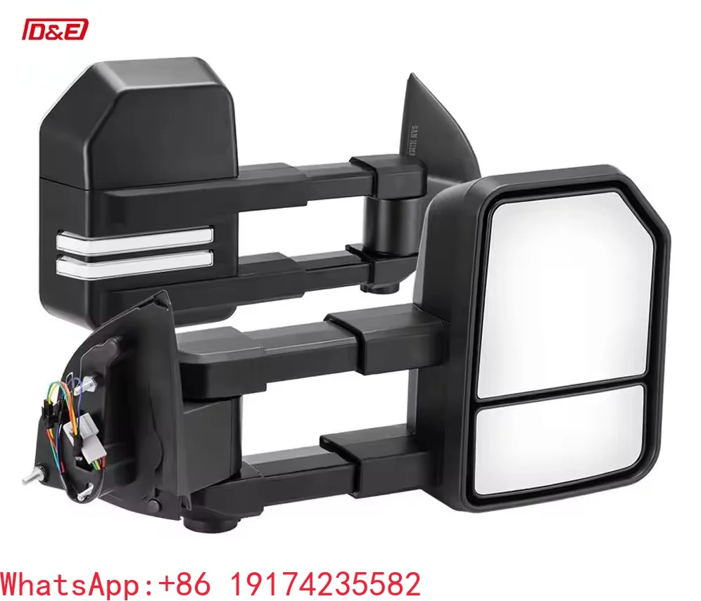 

Pair Towing Mirrors for Ford Ranger Wildtrak MK PX XL XLT XLS 2012-ON SH-TMRG-12UP-BLK