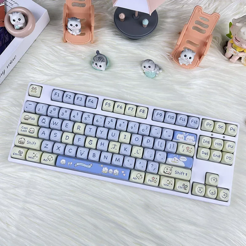 87% Mechanical Keyboard Kit Set Ty87 Keyboard Kit Three Modes Gasket Customized Hot Swappable Pcb Rgb Keydous Type C Accessary