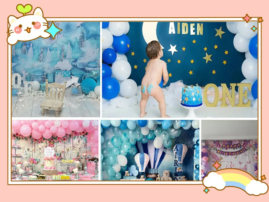 Imagem -06 - Disney Wish Arch Photo Backdrop Chiara Fotografia Fundo Jovem Asha Under The Starry Sky Parede Girls Birthday