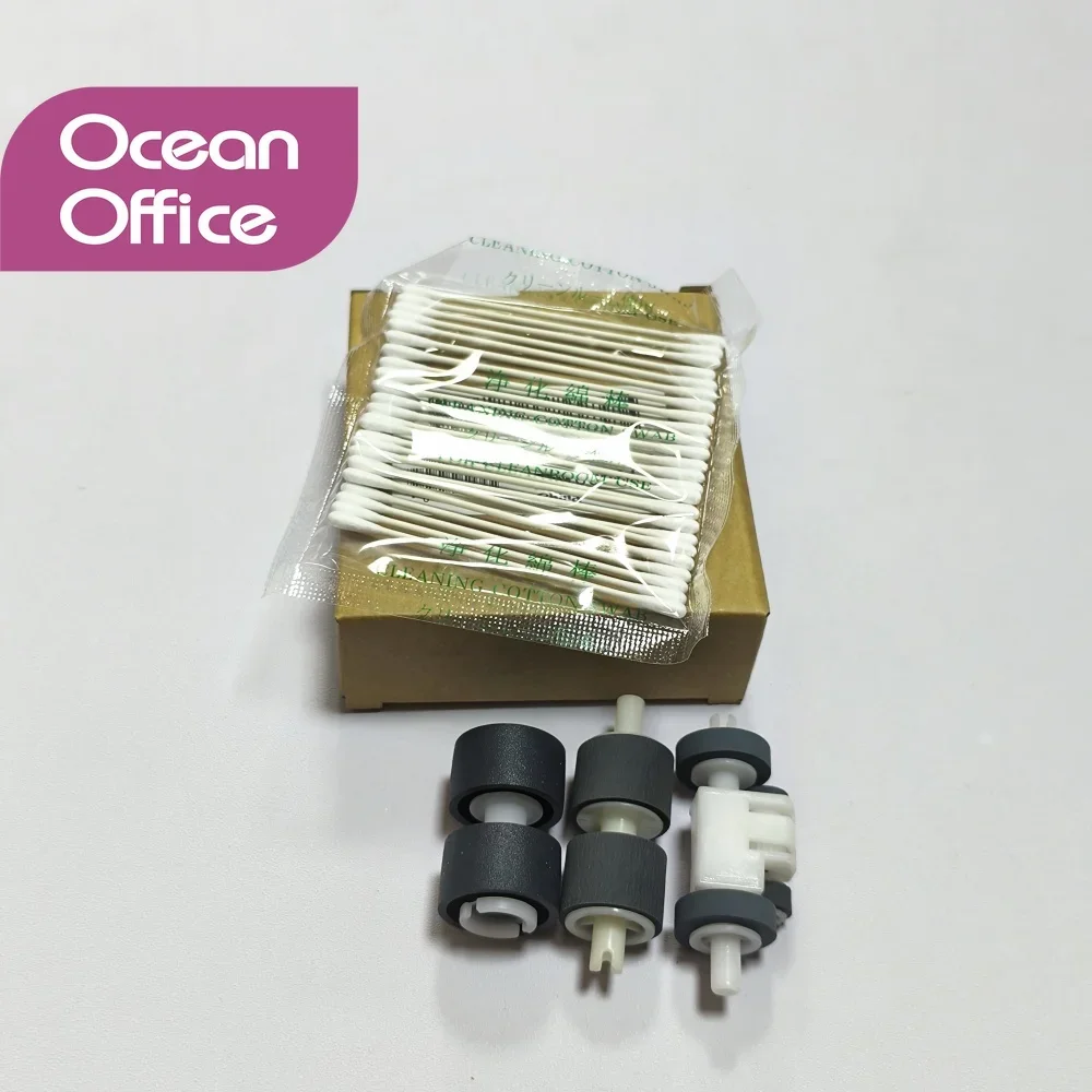 1X Kit de Ensamblaje de Rodillo de Alimentación B12B813561 B12B819381 para Escáner EPSON DS-510 DS-520 DS-560 DS-410 DS-510N DS-520N