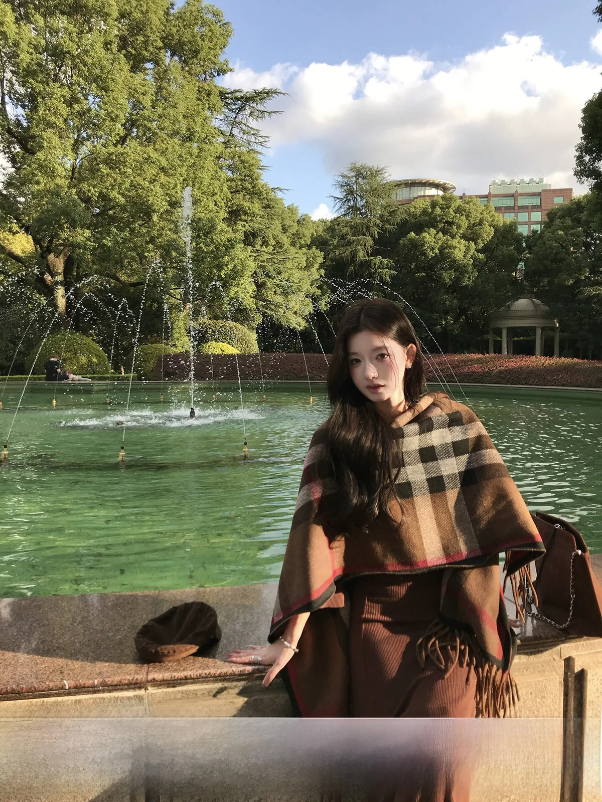 

Женская верхняя одежда YOLI Brown Cheered: универсальный теплый вязаный кардиган с бахромой для осени и зимы