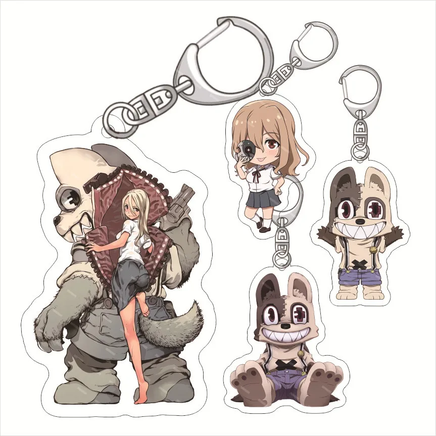 

GLEIPNIR Anime Acrylic Keychain Lovely Baby Bag Charms Pendant Friends Gift Fans Fun Key Chain Cute Souvenir Creative Cosplay
