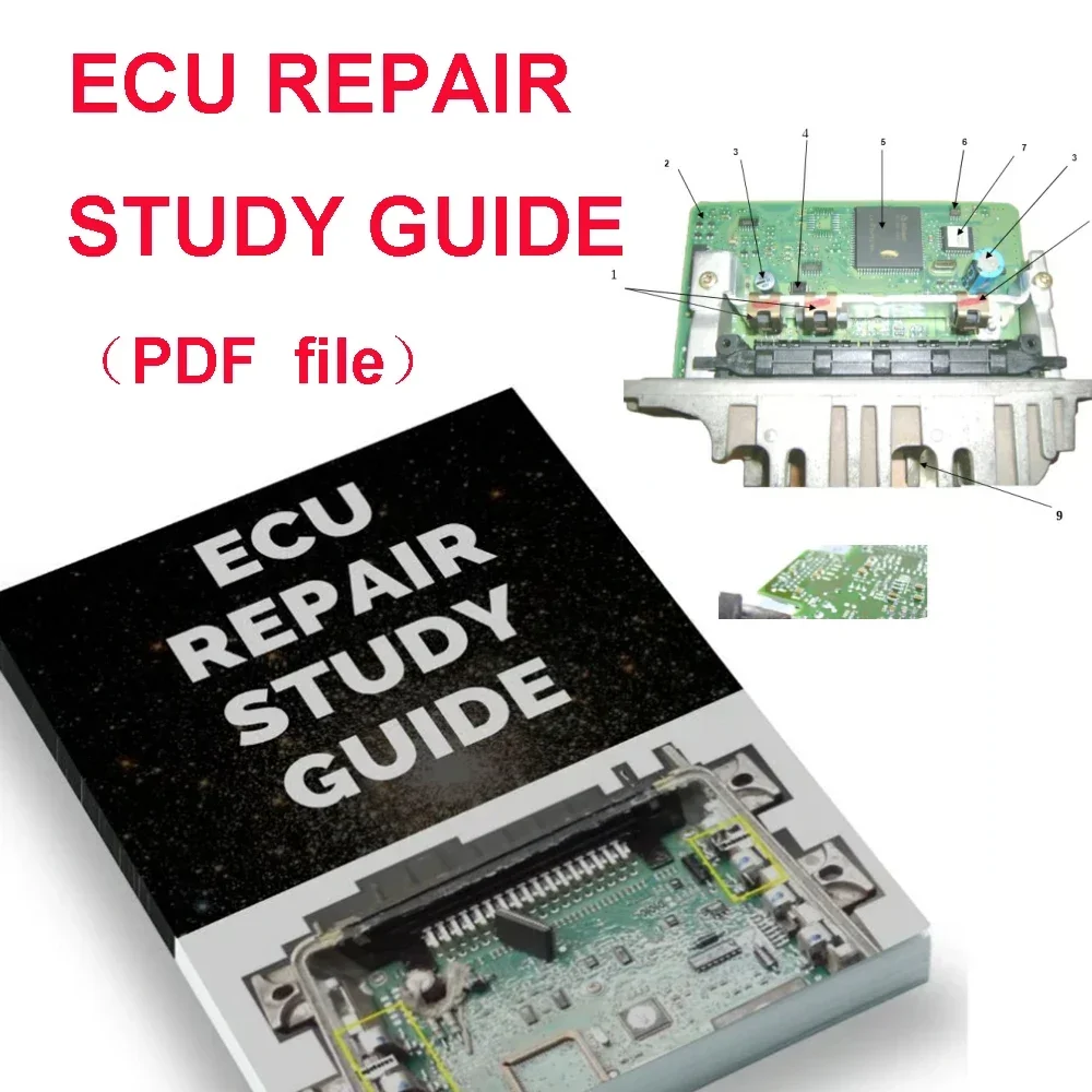 وحدة إصلاح وحدة التحكم الإلكترونية دليل الدراسة ECU تعليم PDF EPROM اختبار Progranmming SMD محاكي المقاومات المقبس أداة تشخيص السيارة #6