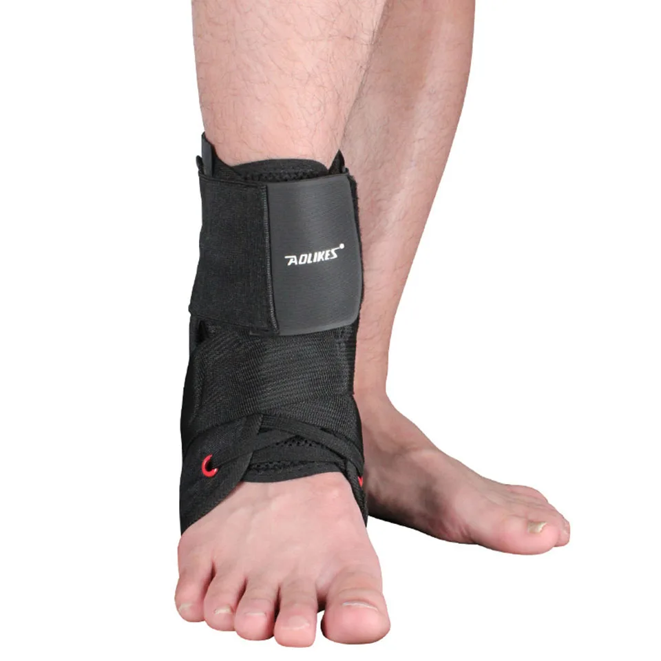 Adjustable Bandage Sports Foot Anklet Wrap Ankle Brace Support Elastic Splint for Guard Sprains Injury Protectorgym accesso