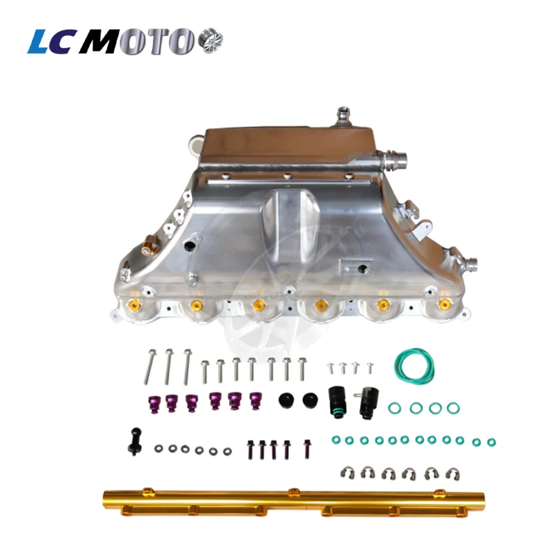 Arrivals CNC Billet Endtank Intake Manifold Charge Cooler For BMW M3 M4 G80 G82 S58 Engine