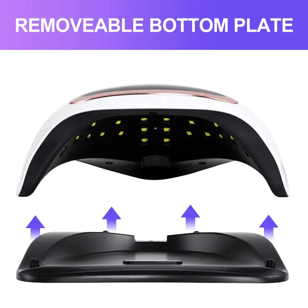 الجملة ضوء الشمس الأشعة فوق البنفسجية بقيادة مسمار مصباح مجفف الأظافر مصباح باديكير مانيكير أطقم علاج طلاء الأظافر أداء عالي التكلفة #5