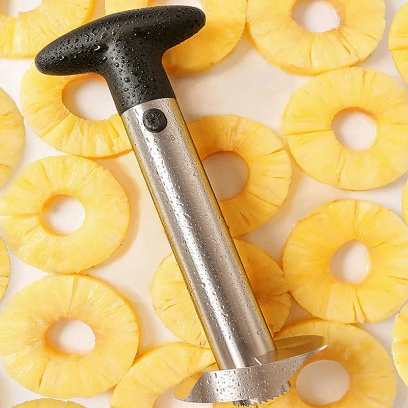 Stainless Steel Pineapple Silcer Peeler Fruit Corer Slicer Ananas Peeler Cutter Fruit Spiral Cutter Kitchen Tools Accessories