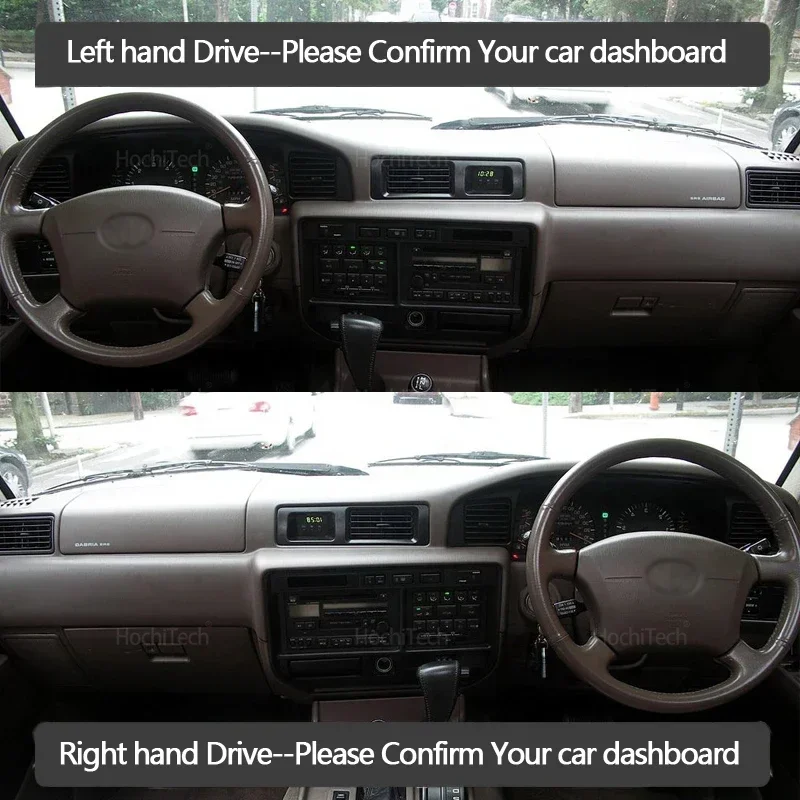 For Toyota Land Cruiser J80 LC80 Lexus LX 450 1990~1997 Car Dashboard Cover Avoid Light Pad Instrument Platform Cover Mat Carpet