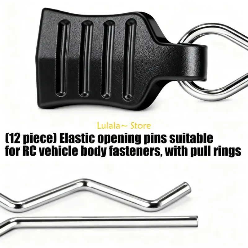 

Y4QA Fast Setup Remote Car Body Clip Elastic Opening Pins for Remote Car Assembly