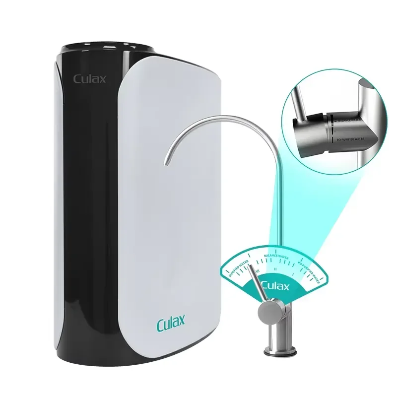 for Safe Life 500GPD Under Sink Reverse Osmosis Water Filter System Alkaline Ionized Purifier for Home Hotel Kitchen Use