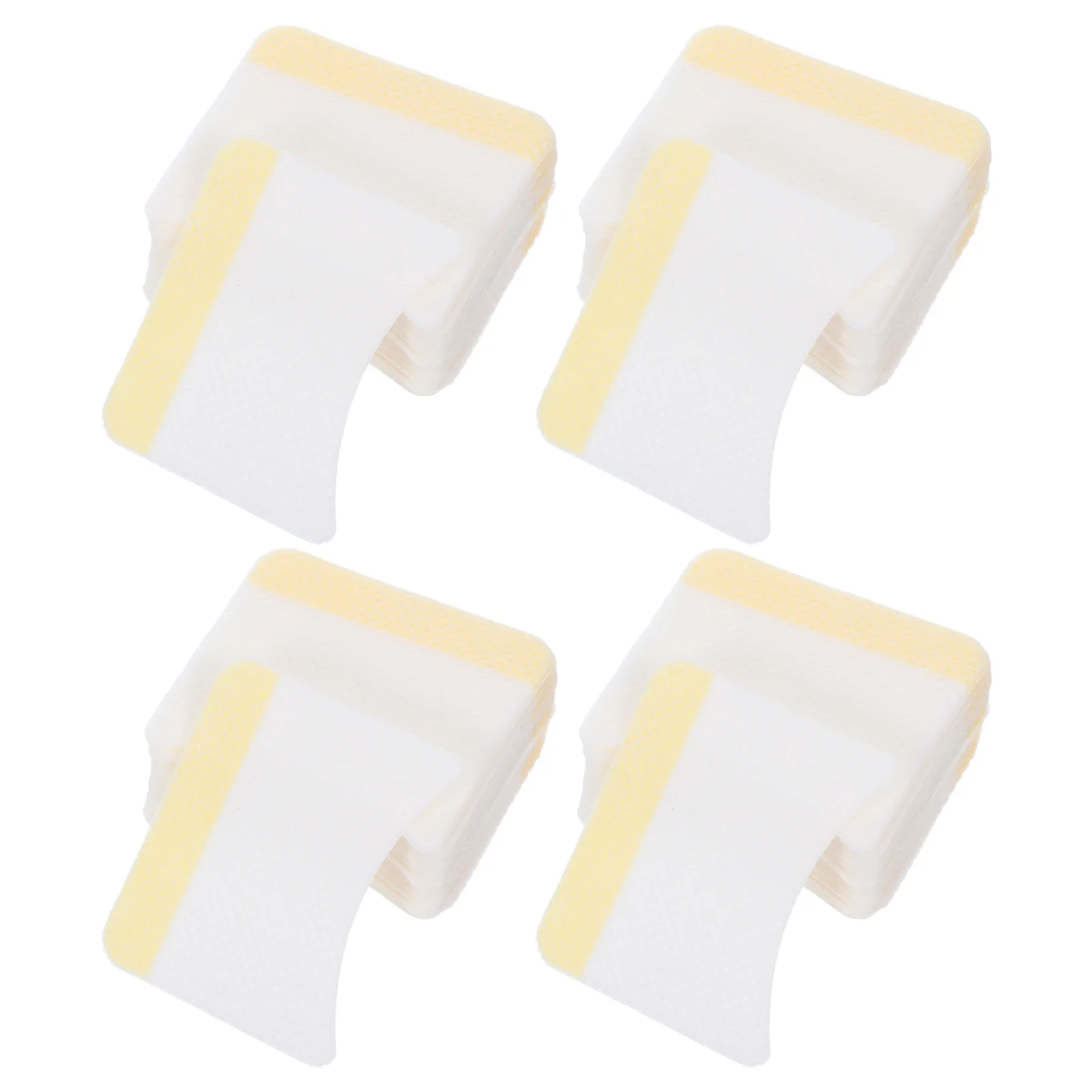 Tampons de maquillage pour femmes, 160 pièces, conception en forme d'arc, sûrs et adaptés à tous les Types de peau, système de nettoyage indispensable, tampon démaquillant