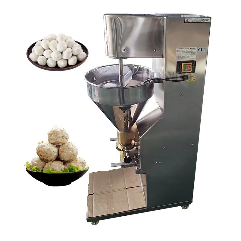 High Efficiency Raw Meatball Making hine / Meat Ball Former / Automatic Falafel hine