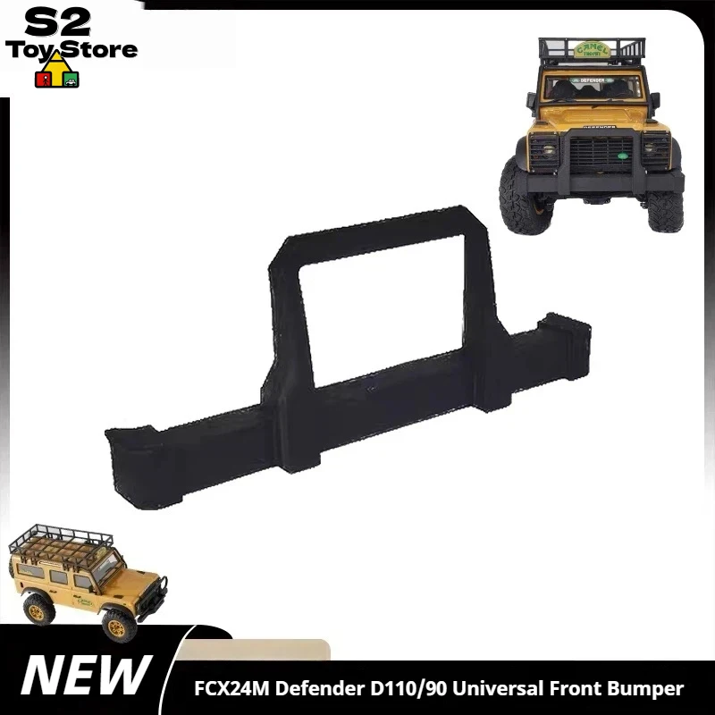 FCX24 Camel Trophy FMS Defender D110 D90 RC Crawler Car No Damage Universal Replacement Front Bumper Upgrade Part