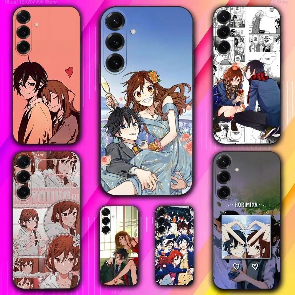 

Anime H-Horimiyas Phone Case For Samsung A 73,72,71,53,52,51,41,40,30,22,21,13,12,Note 20,10,9 Ultra Pro 5G Soft