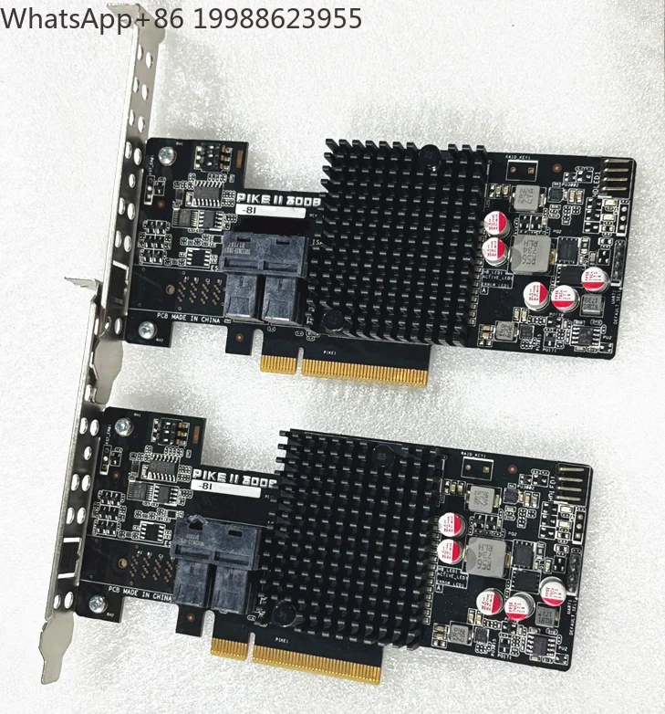 FOR ASUS TeK PIKE II 3008-8I SAS 12Gbps HBA Controller IT Mode ZFS unRaid