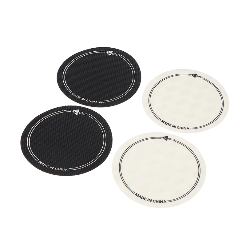 Double Pedal Patch Drum Head Kick Pad Protector for Parts Percussion Accessories 12.8x6.5cm