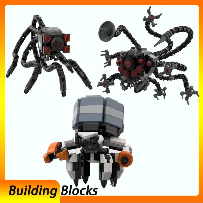 

Spot MOC-33965 113444 129026 Movie action figure matrix robot octopus monster model mecha robot assembly small particle building