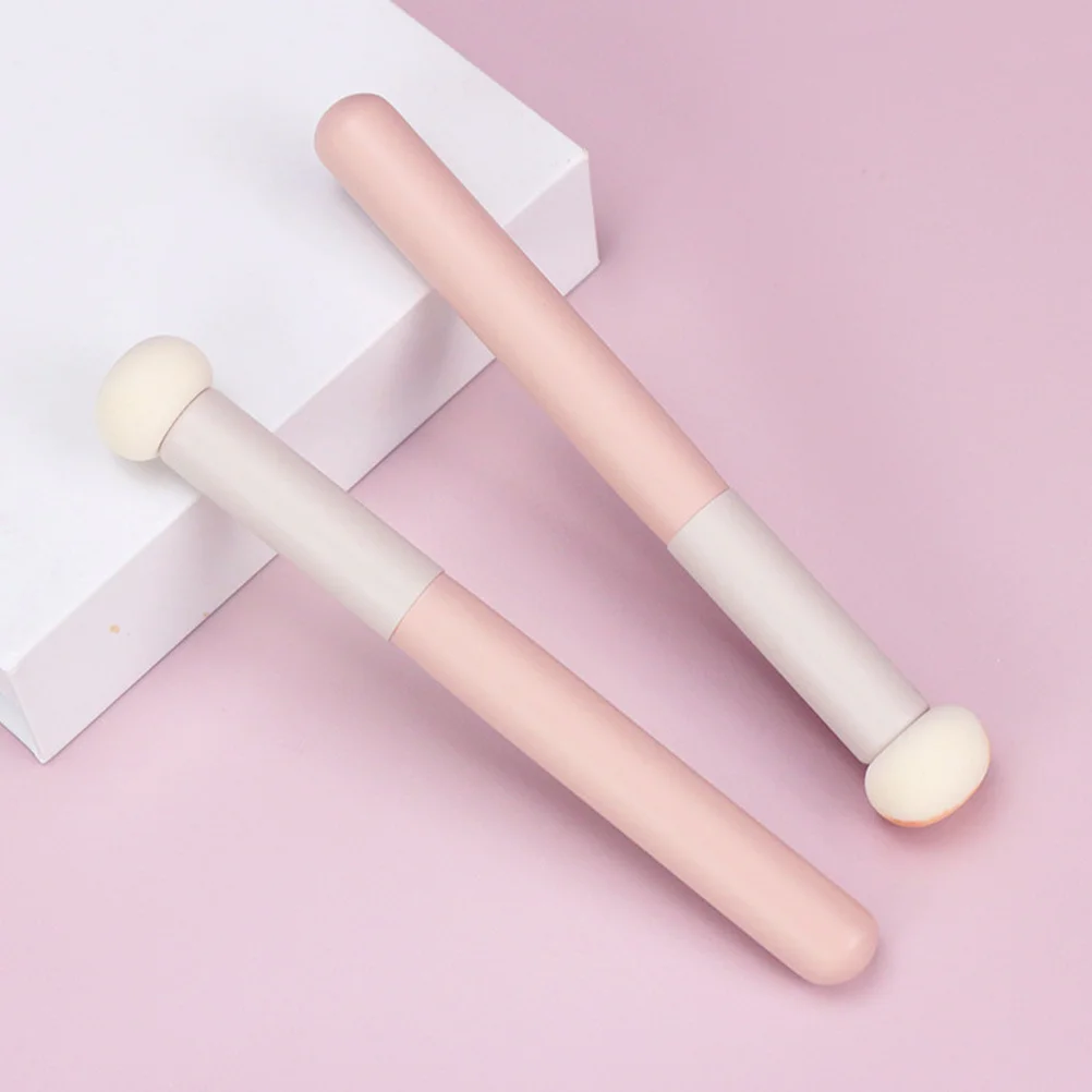 6Pcs Portable Sponge Mushroom Concealer Brush Makeup Brush for Face Nose Eyelids Cream Professional and Beginner Use