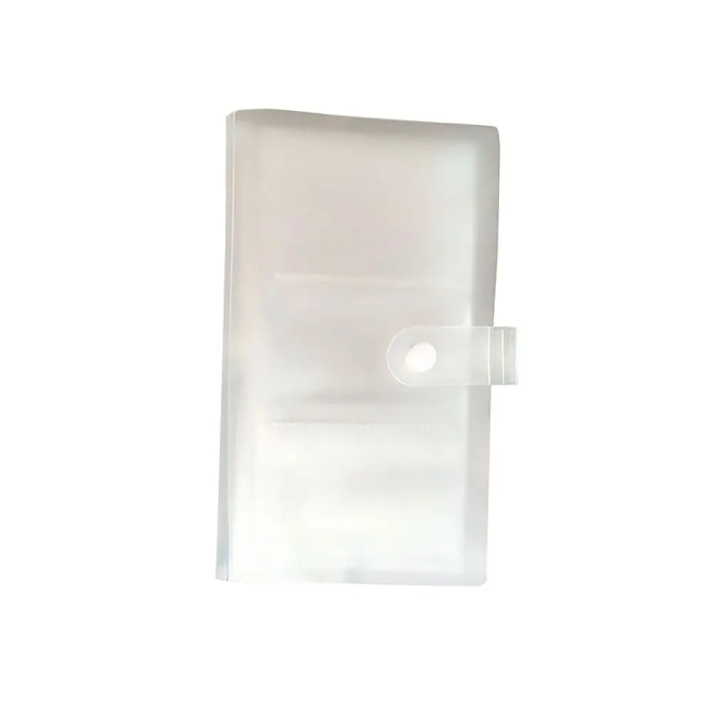 1Pcs New Collect Book Photo Album PVC Transparent Picture Card Holder 3/4/5/6/7 Inch 80/160 Slots Photocard Holder Idol Star