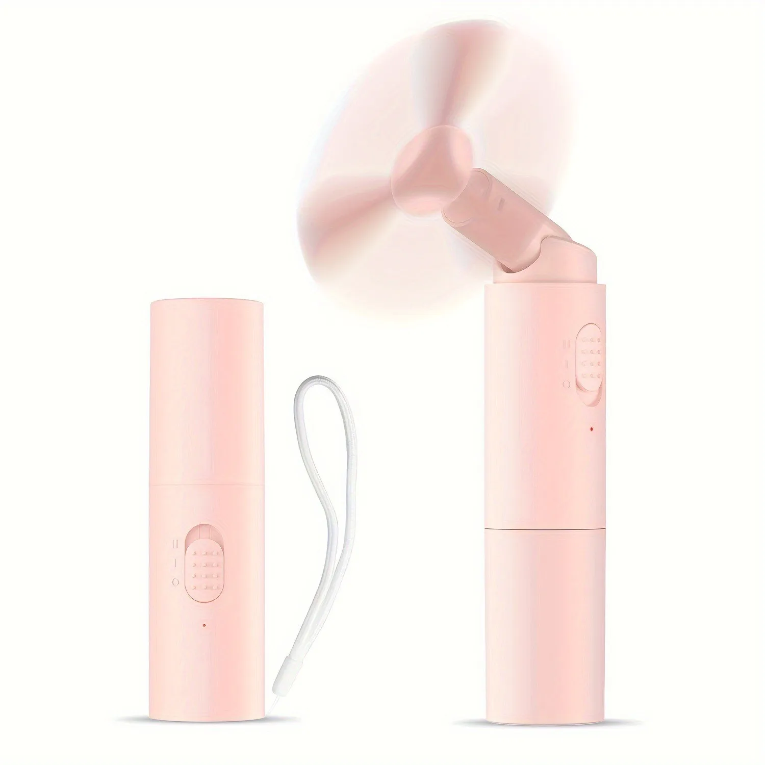 

Portable Mini Fan, USB Rechargeable, 3-speed Adjustable, Foldable Handheld Fan, Suitable for Women, Travel, Outdoor Use